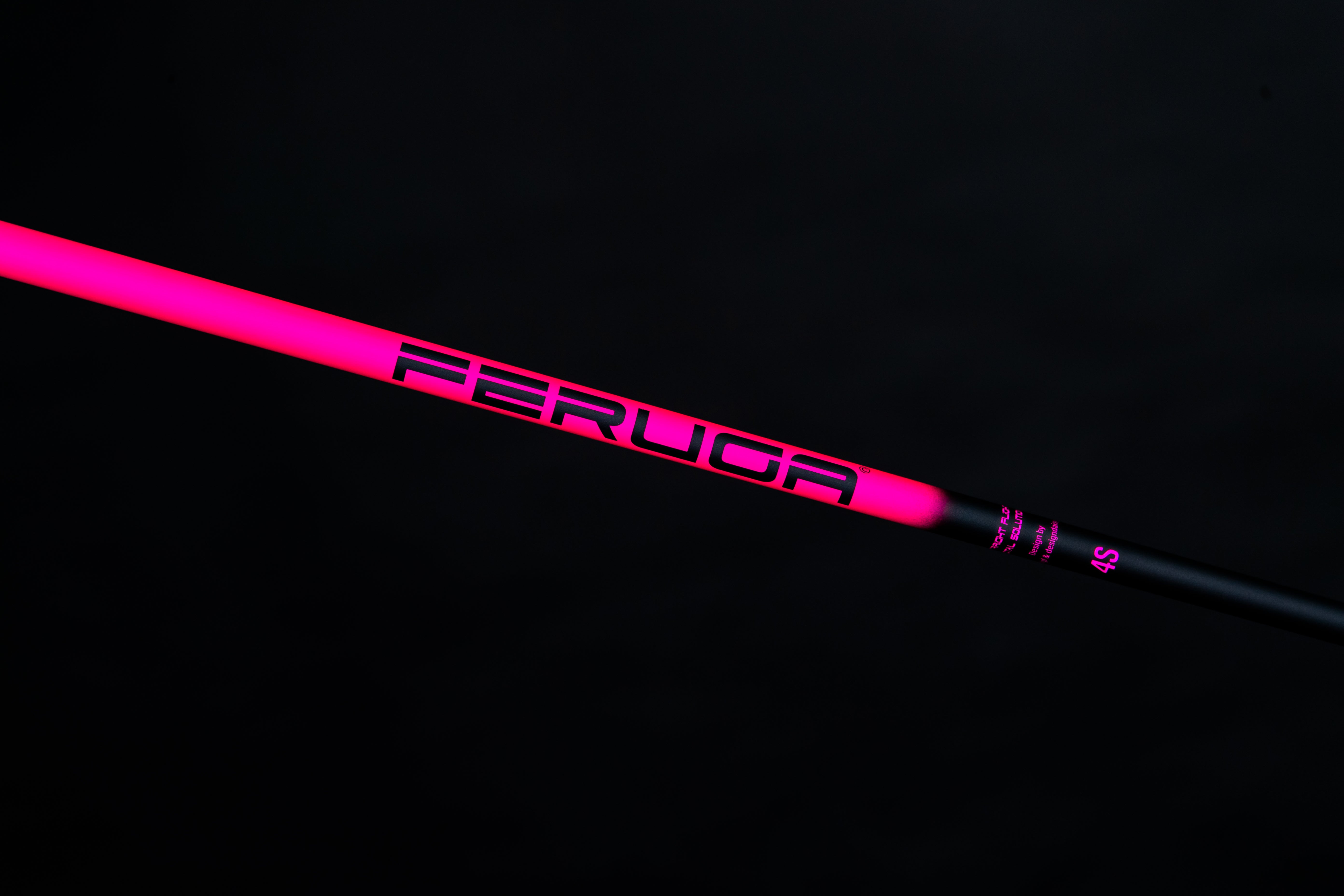 Feruga TSS Pink Wood Shafts Limited Release with Tip & Grip