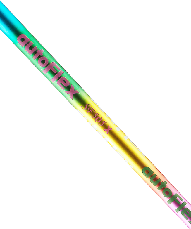 autoFlex SF505 シャフト Golf Pride グリップ Autoflex SF505 Black / Pink Graphite Shaft + Adapter & Grip
