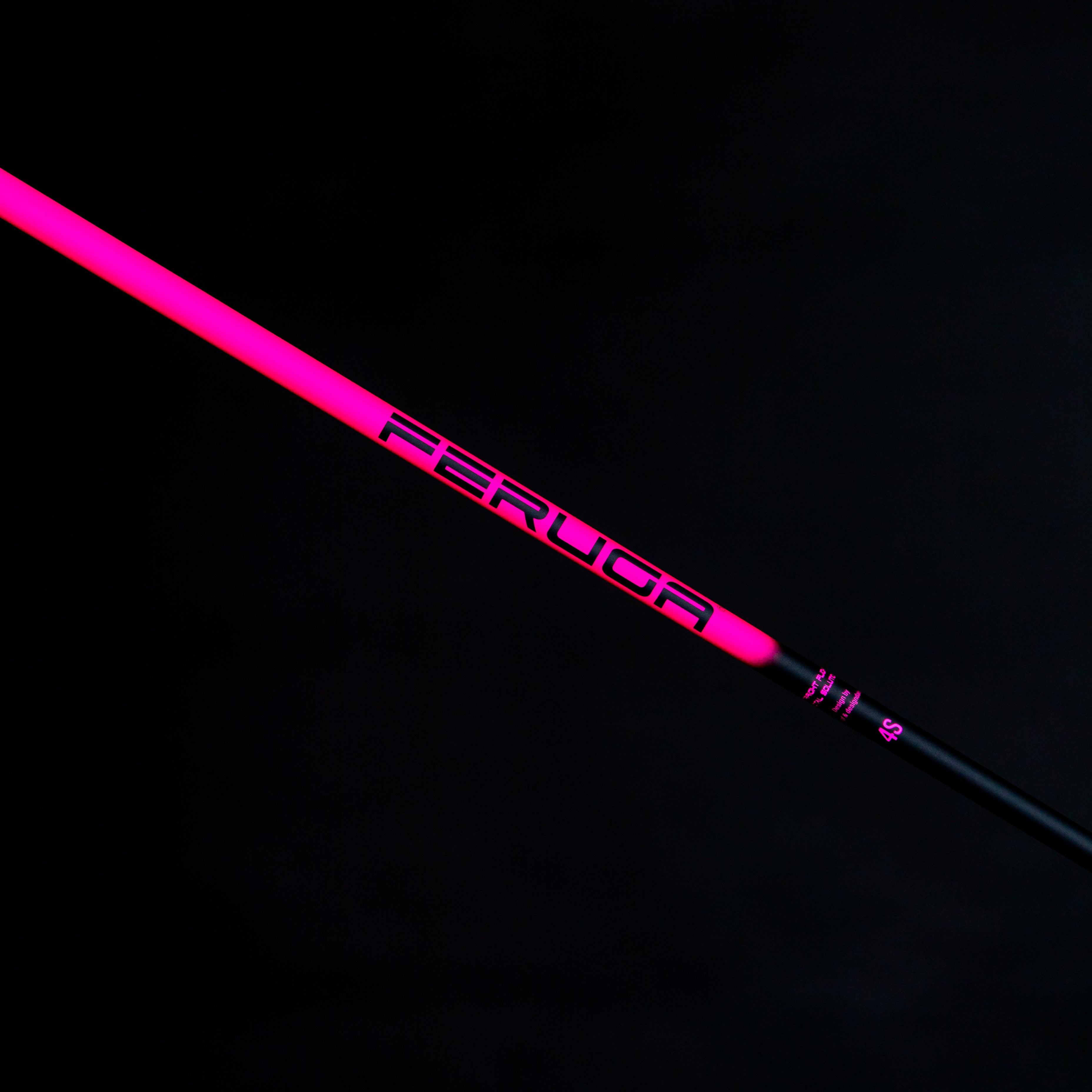 Feruga TSS Pink Wood Shafts Limited Release with Tip & Grip