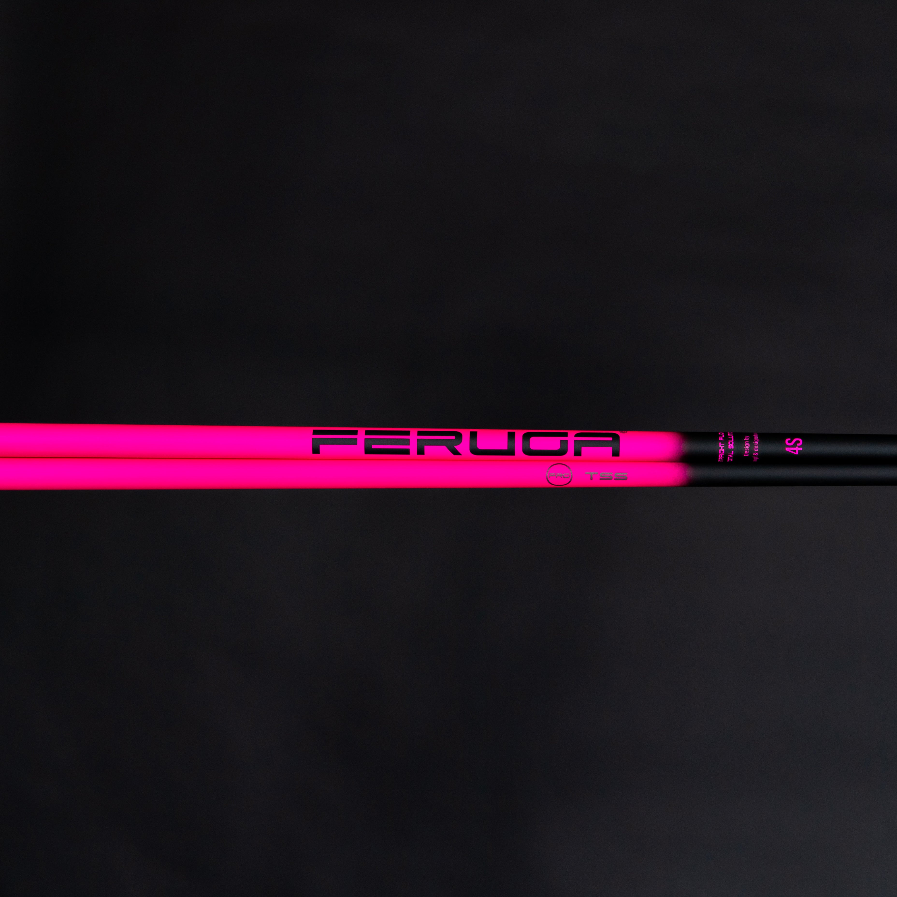 Feruga TSS Pink Wood Shafts Limited Release with Tip & Grip