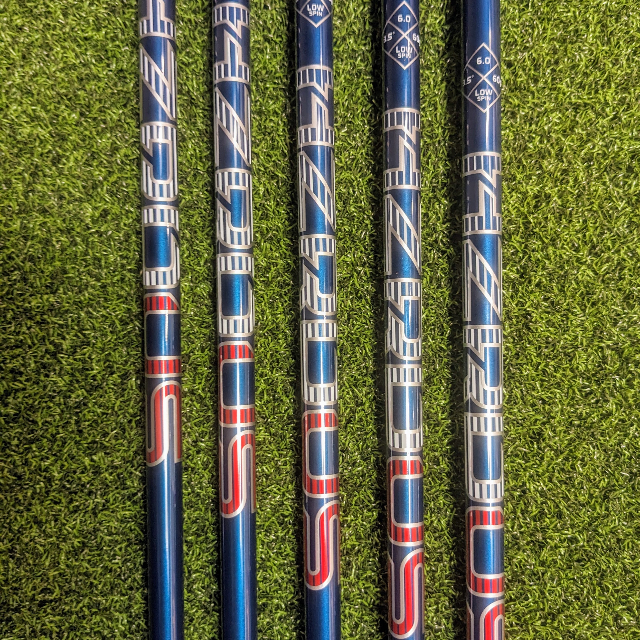 Project X HZRDUS Red, White, Blue Limited + Tip and Grip