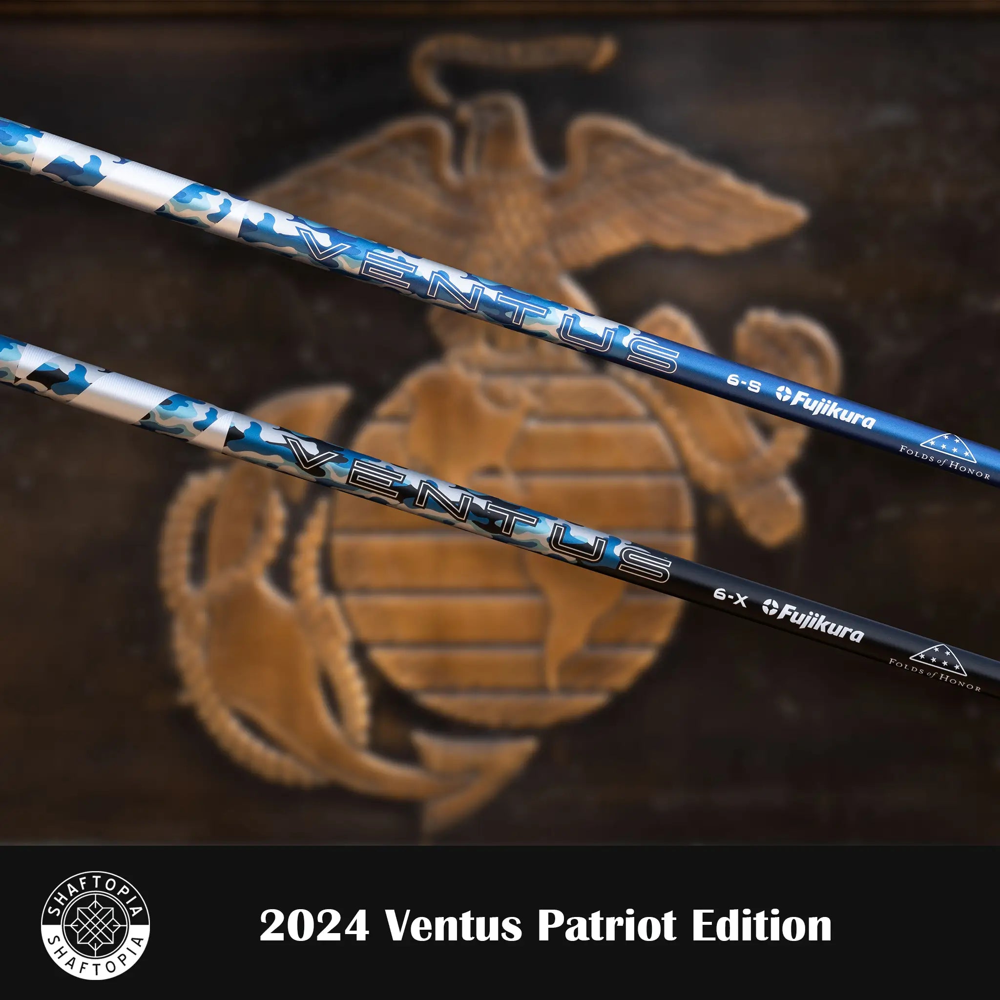 Fujikura 2024 Patriot Edition Ventus VeloCore+ Limited Wood Shaft with Tip & Grip